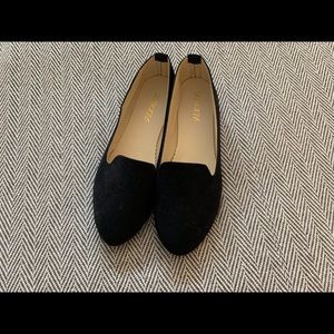 Elegant Black Flats for Women size 40 (8)